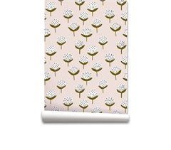 Papel pintado Flor de Algodón