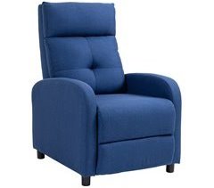 Sillón Relax Reclinable Poliéster, Espuma HOMCOM