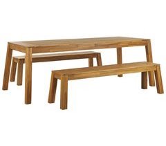 Beliani Conjunto de comedor LIVORNO