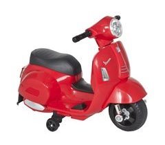 Moto Eléctrica para Niños PP, Metal HOMCOM