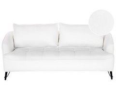 Beliani Sofá de 3 plazas Bouclé HOBRO