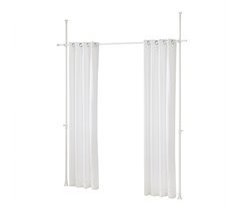 Separador de Ambientes Interior Oficina Dormitorio Salon Cortinas KLS12-W