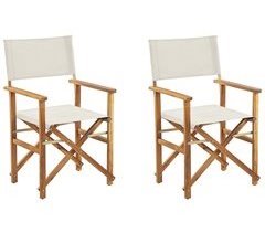 Beliani Silla de jardín CINE