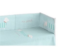 Chichonera de bebé cuna transpirable. Colección Pooch