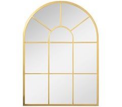Espejo de Pared Metal, Vidrio HOMCOM, hogar - decoración hogareña 50x2