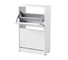 Mueble Zapatero Estrecho con Dos cajones abatibles