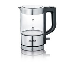 Hervidor de agua Severin WK 3472 0,5 L. Acero / Cristal 1.100 W
