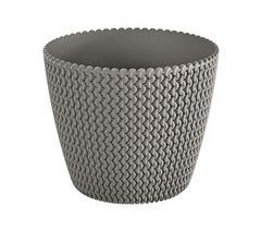 Maceta Redonda 28,2L Prosperplast Splofy De Plastico En Color Menta, Ø39,1 X 33 Cm
