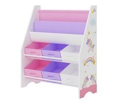 Estantería para niños Ponteceso aglomerado/tela 62