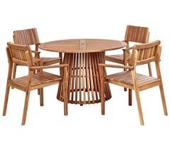 Beliani Conjunto de comedor AGELLO