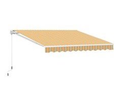 Toldo Retráctil 100% poliéster (280 g / m2) Outsunny 300x250