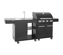 Cocina exterior modular FYRA - 4 quemadores