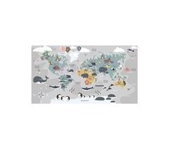 Cuadro MAPAMUNDI INFANTIL 58x110cm marca MARCOMUEBLE 