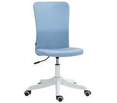Silla de Oficina Lino Sintético HOMCOM
