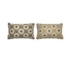 2 Fundas de cojín decorativo 85% algodón 15% lino VIGO