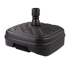 Base para sombrilla cuadrada antracita 33-48 mm Aktive