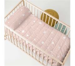 Little star pink Colcha
