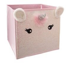Caja de almacenamiento infantil 'Unicornio'