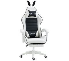 Silla Gaming Cuero PU, Espuma, Nylon, Acero Vinsetto