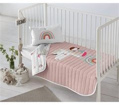 COLCHA BOUTI REVERSIBLE UNICORN P