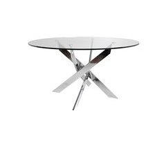 Mesa de comedor ASTRA color cromo