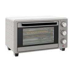 Horno Eléctrico Metal, Vidrio Templado HOMCOM, hogar - cocina