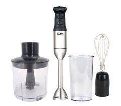 Batidora de mano EDM 1200W 2 niveles de potencia + accesorios