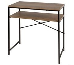 Max Home - Mesa escritorio rectangular estilo industrial