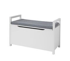 Zapatero Banco para Guardar y Ordenar FSR76-W SoBuy