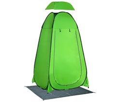 Tienda de Ducha Poliéster, Acero Outsunny