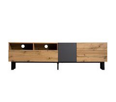 Mueble TV de mdf con 2 puertas y 2 cajónes