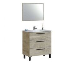 Pack Baño Completo (mueble Baño + Espejo + Columna)