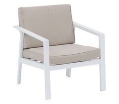 Sillón Exterior Pavane Acero Epoxi con Cojines