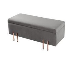 Banco con almacenaje Dals [en.casa] 118x40