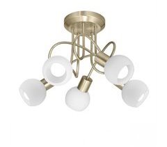 Lámpara De Techo Metal Serie Opal