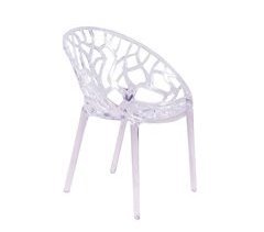Silla de diseño apta para exterior - Chrystal