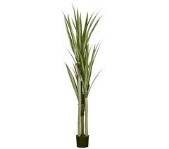 Planta Artificial PEVA, Bambú, PP, Cemento
