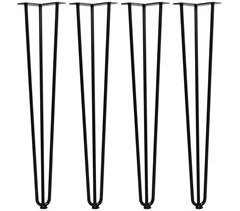 Patas de Mesa acero HOMCOM, hogar - muebles de comedor 12x12