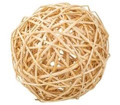 Bola de decoración de mimbre