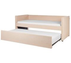 Beliani Cama con somier Bouclé TROYES 99x213