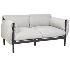 Beliani Sofá de jardín Aluminio ESPERIA