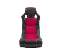 Silla GAMER con altavoz negro y rojo