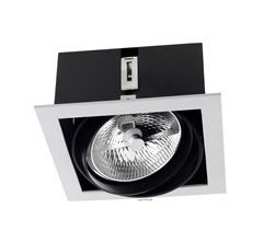 LedsC4 Downlight Multidir One LED 180Mm Trim 100W IP23