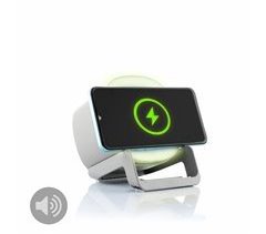 Altavoz Cargador Inalámbrico con LED