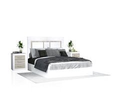 Cabecero con mesitas Kira 160