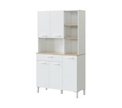 Gran armario multiusos efecto madera