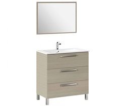 Conjunto Mueble Baño Taria con Columna y Lavamanos