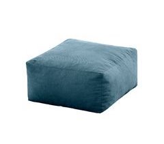 Puf cuadrado pana Désert