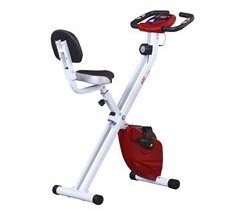 Bicicleta Estática Acero, ABS, PVC HOMCOM