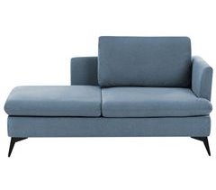 Beliani Chaise longue derecho Poliéster SIEVOZ